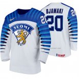 Maillot Hockey Finlandia Niko Ojamaki Domicile 2020 Iihf World Championship Blanc