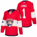 Maillot Hockey Florida Panthers Roberto Luongo Authentique Domicile 2018 Rouge