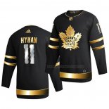 Maillot Hockey Golden Edition Toronto Maple Leafs Zach Hyman Limited Authentique 2020-21 Noir