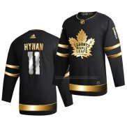 Maillot Hockey Golden Edition Toronto Maple Leafs Zach Hyman Limited Authentique 2020-21 Noir