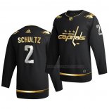 Maillot Hockey Golden Edition Washington Capitals Justin Schultz Limited Authentique 2020-21 Noir