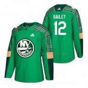 Maillot Hockey New York Islanders Josh Bailey 2018 Dia de San Patricio Vert