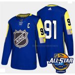 Maillot Hockey 2018 All Star Tampa Bay Lightning Steven Stamkos Authentique Bleu
