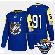 Maillot Hockey 2018 All Star Tampa Bay Lightning Steven Stamkos Authentique Bleu