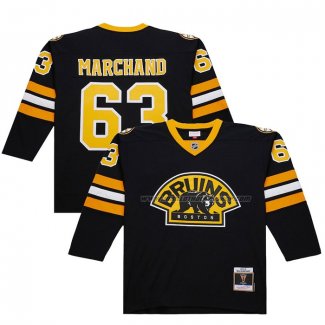 Maillot Hockey Boston Bruins Brad Marchand Mitchell & Ness 2014-15 Noir