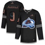 Maillot Hockey Colorado Avalanche Lanny Mcdonald 2020 USA Flag Noir