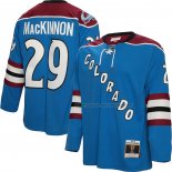 Maillot Hockey Colorado Avalanche Nathan Mackinnon Mitchell & Ness Big & Tall 2013 Blue Line Bleu