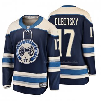 Maillot Hockey Enfant Columbus Blue Jackets Brandon Dubinsky 2019 Alterner Breakaway Bleu