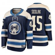 Maillot Hockey Enfant Columbus Blue Jackets Lukas Sedlak 2019 Alterner Breakaway Bleu