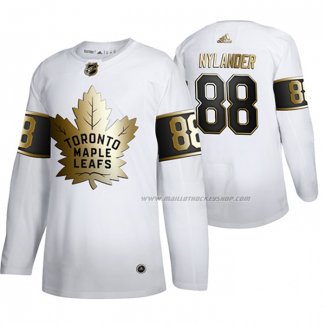 Maillot Hockey Golden Edition Toronto Maple Leafs William Nylander Limited Blanc