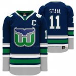 Maillot Hockey Hartford Whalers Jordan Staal Heritage Night Throwback Bleu