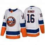 Maillot Hockey New York Islanders Steve Bernier New Outfitted 2018 Blanc