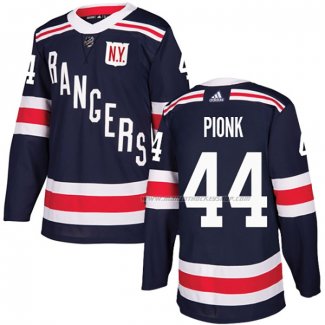 Maillot Hockey New York Rangers Neal Pionk 2018 Winter Classic Bleu