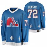 Maillot Hockey Quebec Nordiques Joonas Donskoi Heritage Vintage Replica Bleu