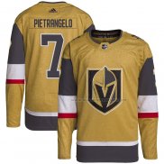 Maillot Hockey Vegas Golden Knights Alex Pietrangelo Domicile Primegreen Authentique Pro Or