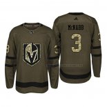 Maillot Hockey Vegas Golden Knights Brayden Mcnabb 2018 Salute To Service Vert Militar